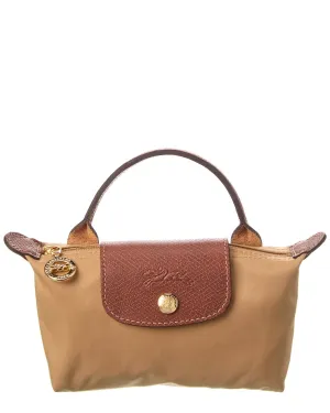 Longchamp Le Pliage Original Canvas Pouch With Handle