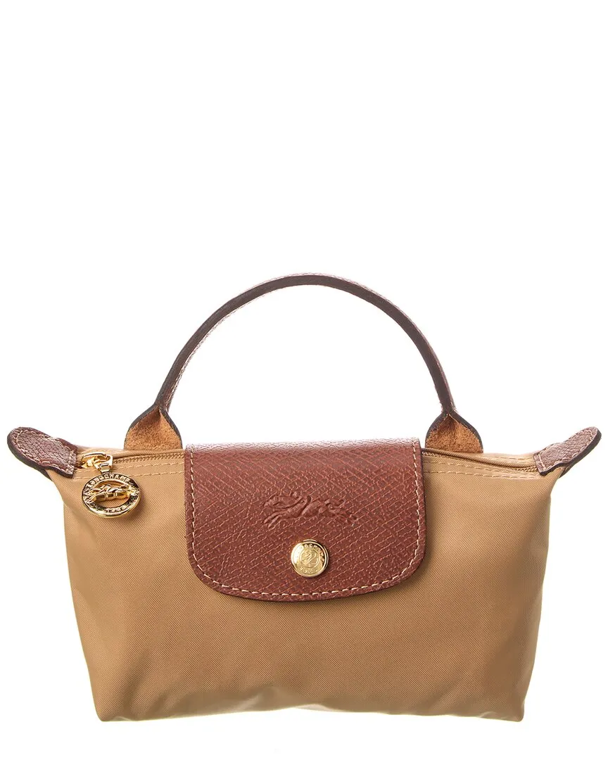 Longchamp Le Pliage Original Canvas Pouch With Handle