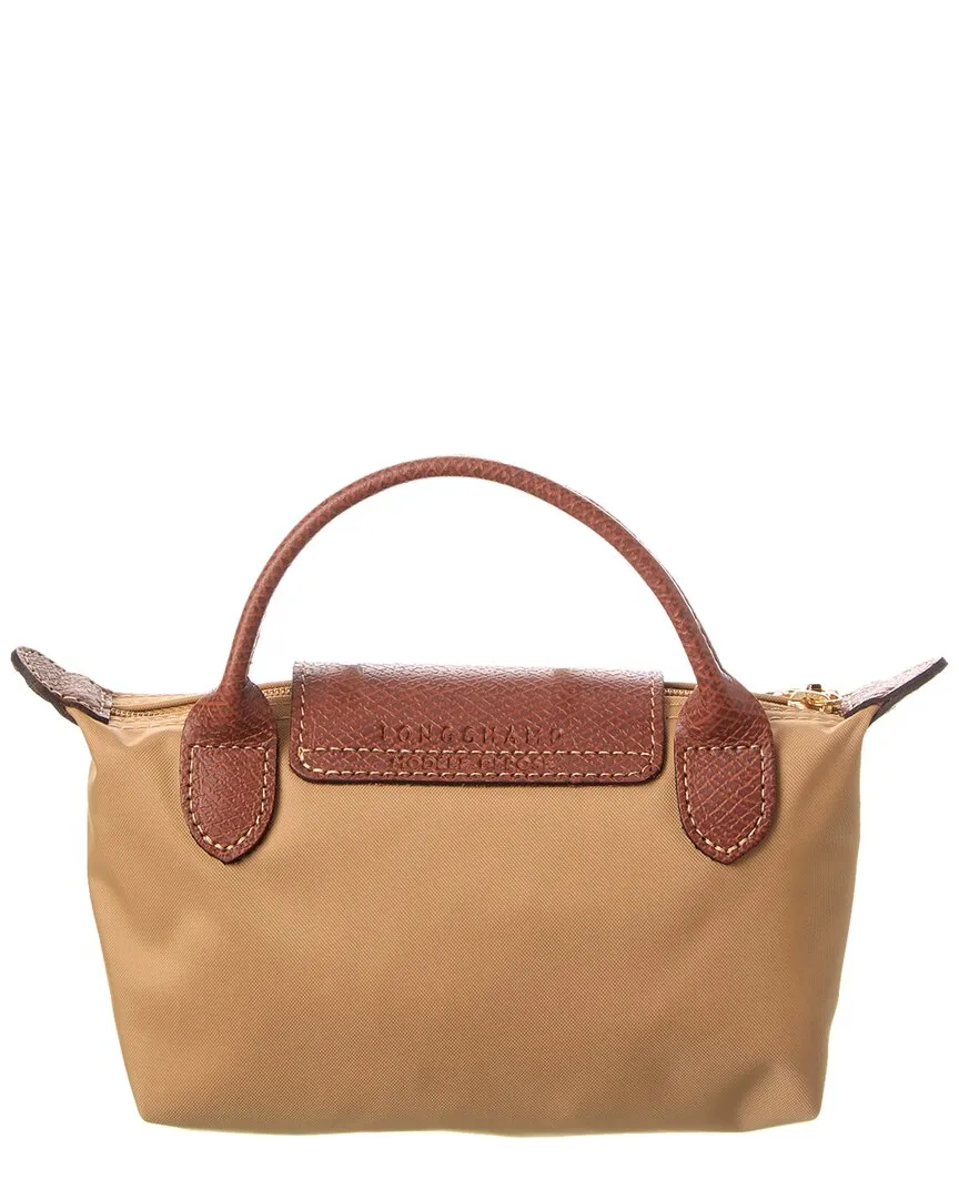 Longchamp Le Pliage Original Canvas Pouch With Handle