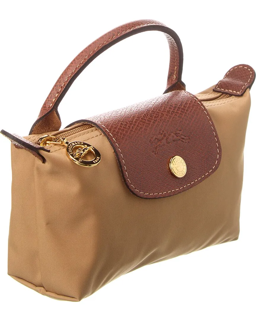 Longchamp Le Pliage Original Canvas Pouch With Handle