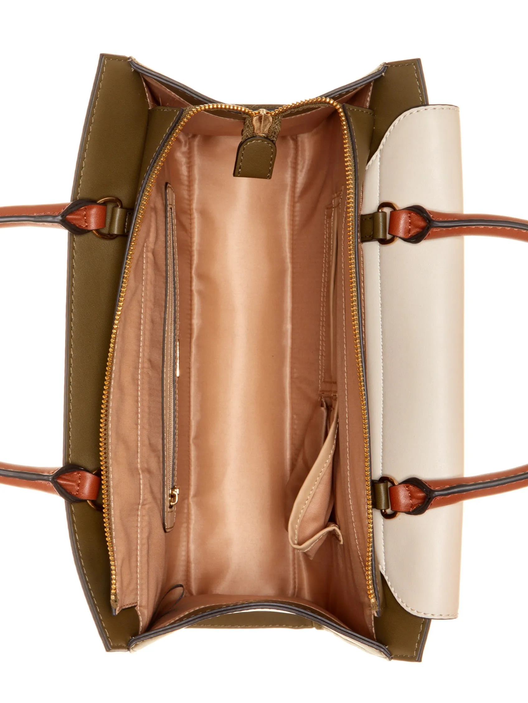 Lorlie Color-Block Satchel