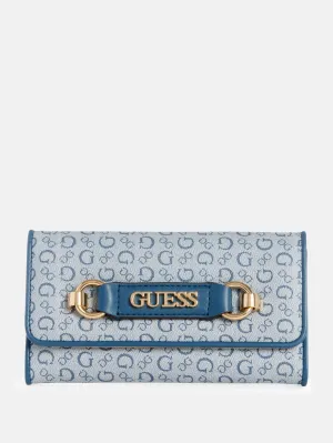 Lorlie Logo Slim Clutch Wallet