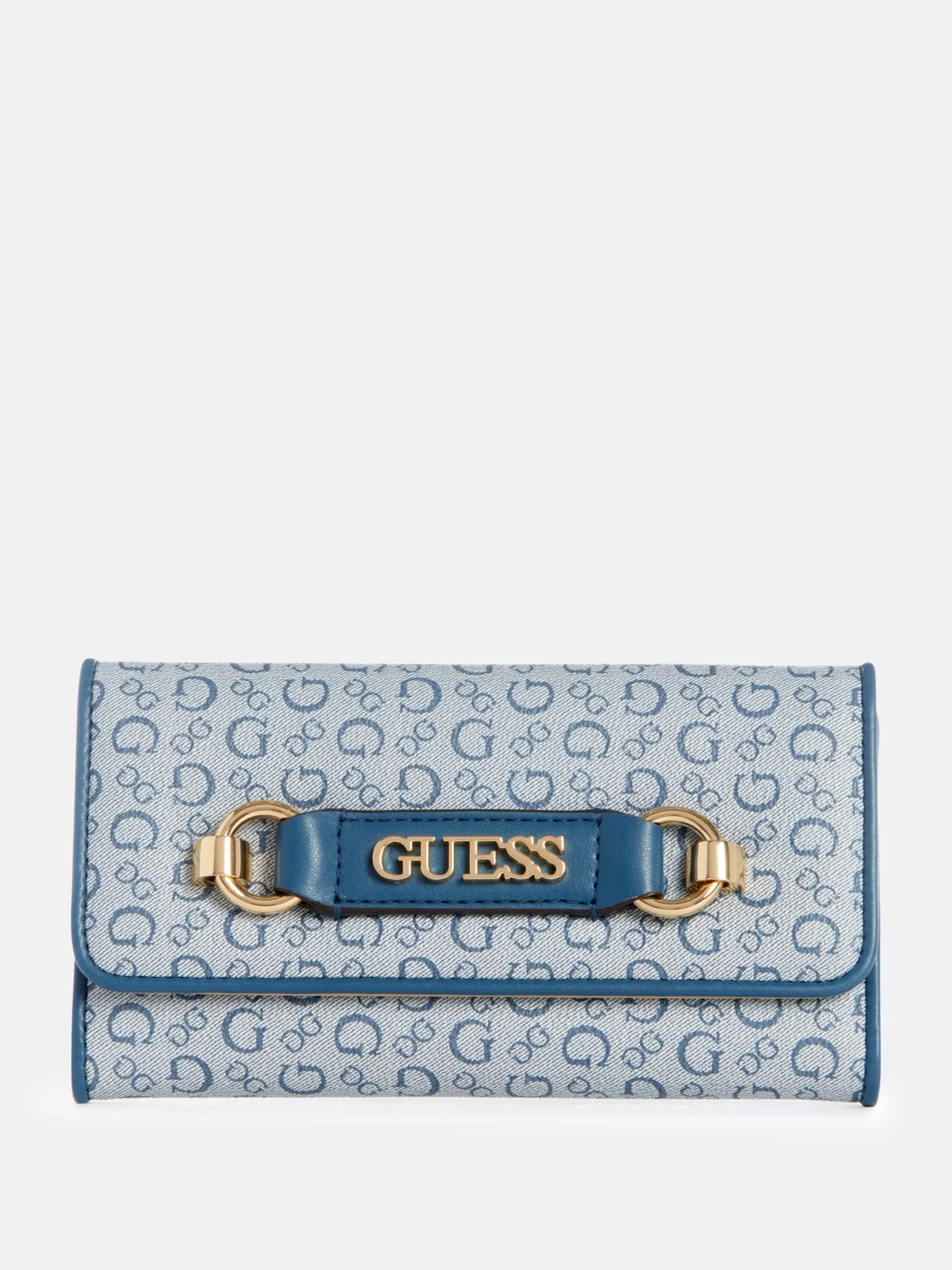 Lorlie Logo Slim Clutch Wallet