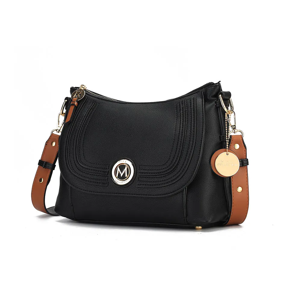 Maggie Vegan Leather Crossbody Handbag
