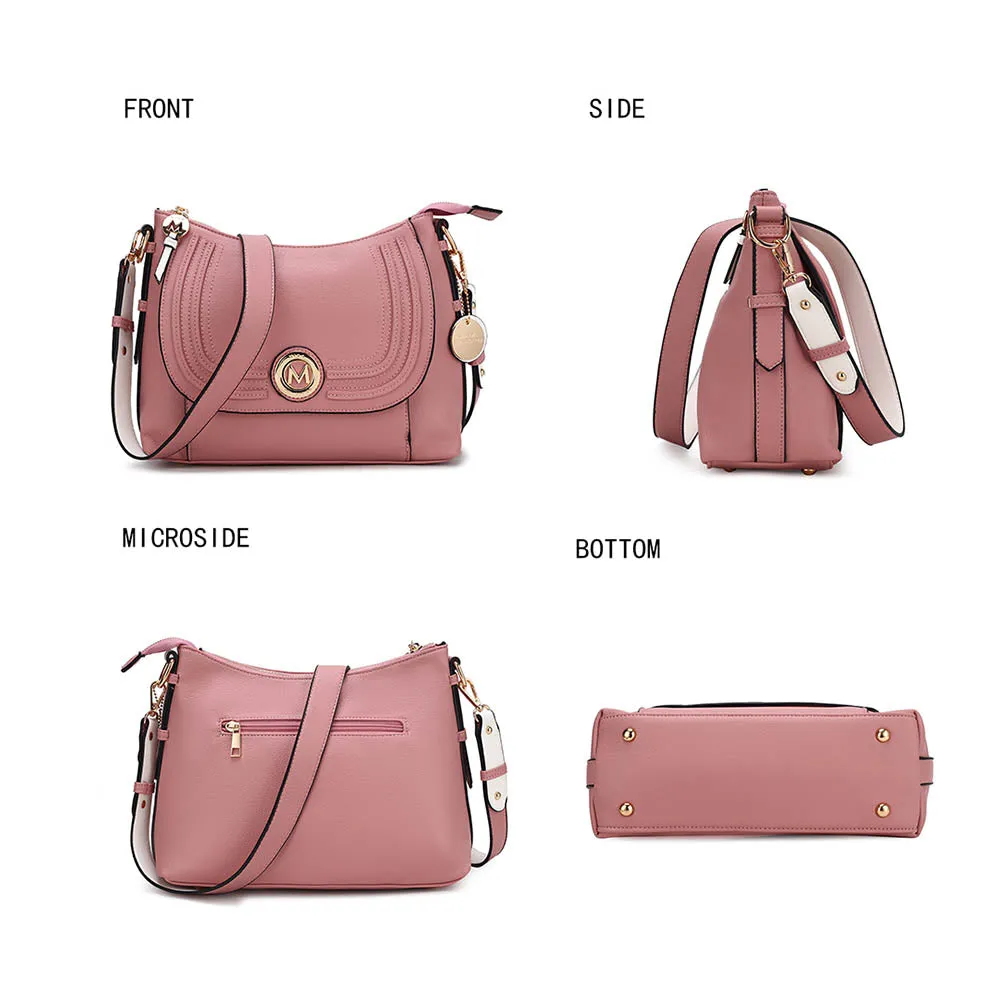 Maggie Vegan Leather Crossbody Handbag