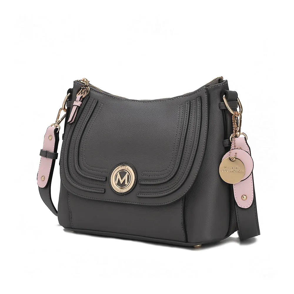 Maggie Vegan Leather Crossbody Handbag