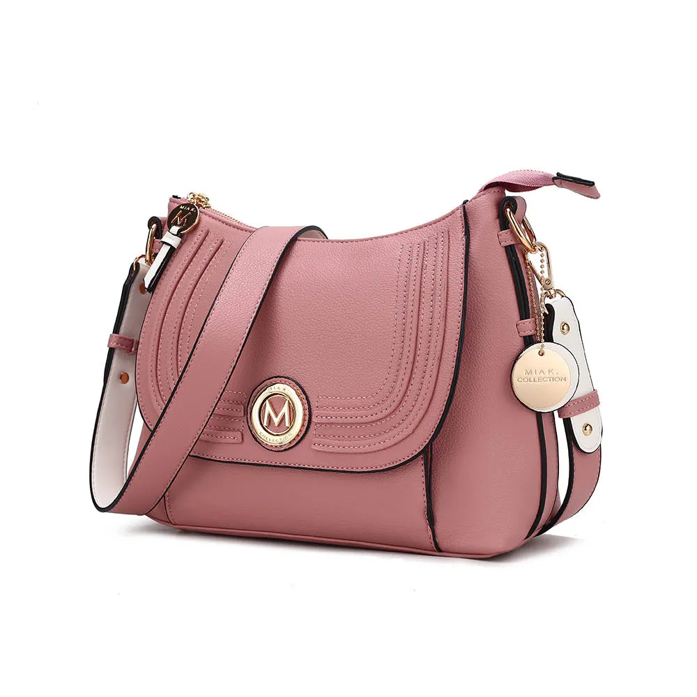 Maggie Vegan Leather Crossbody Handbag
