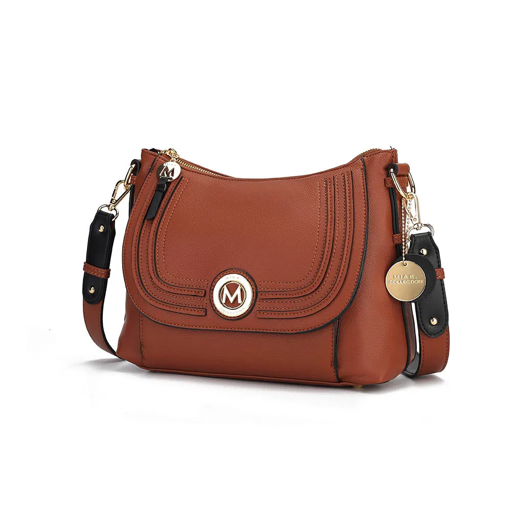 Maggie Vegan Leather Crossbody Handbag