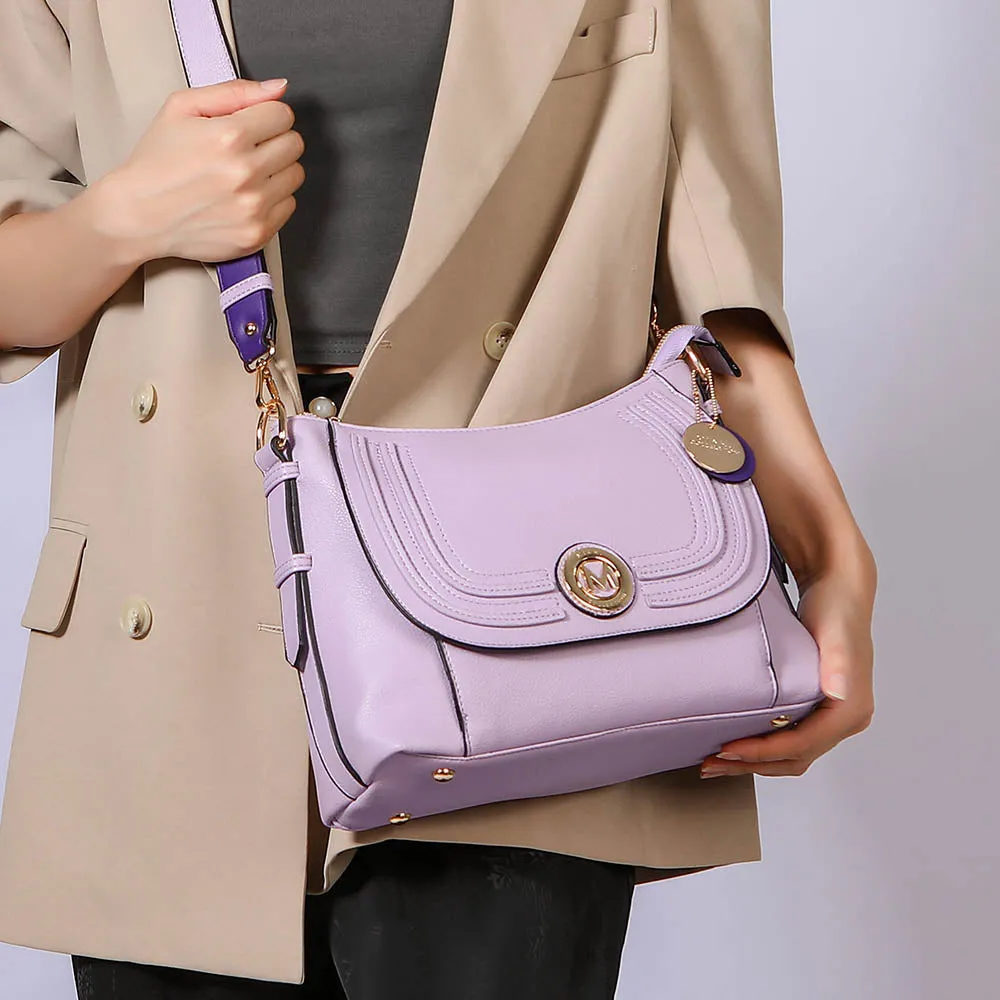 Maggie Vegan Leather Crossbody Handbag