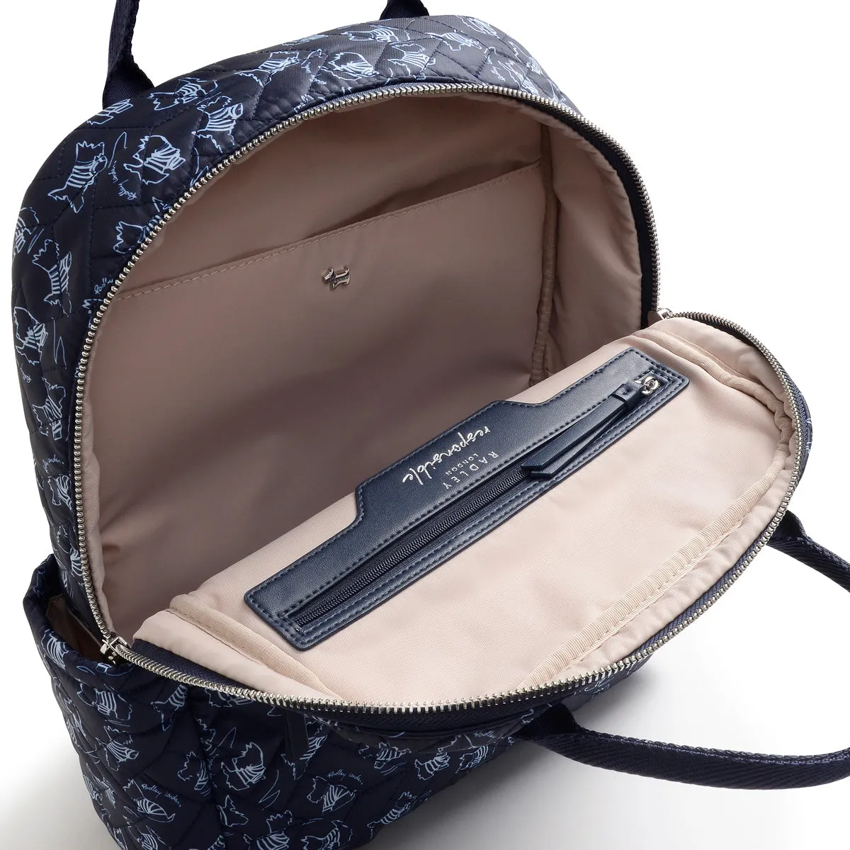 Maple Cross Signature Quilt - Medium Zip Top Backpack