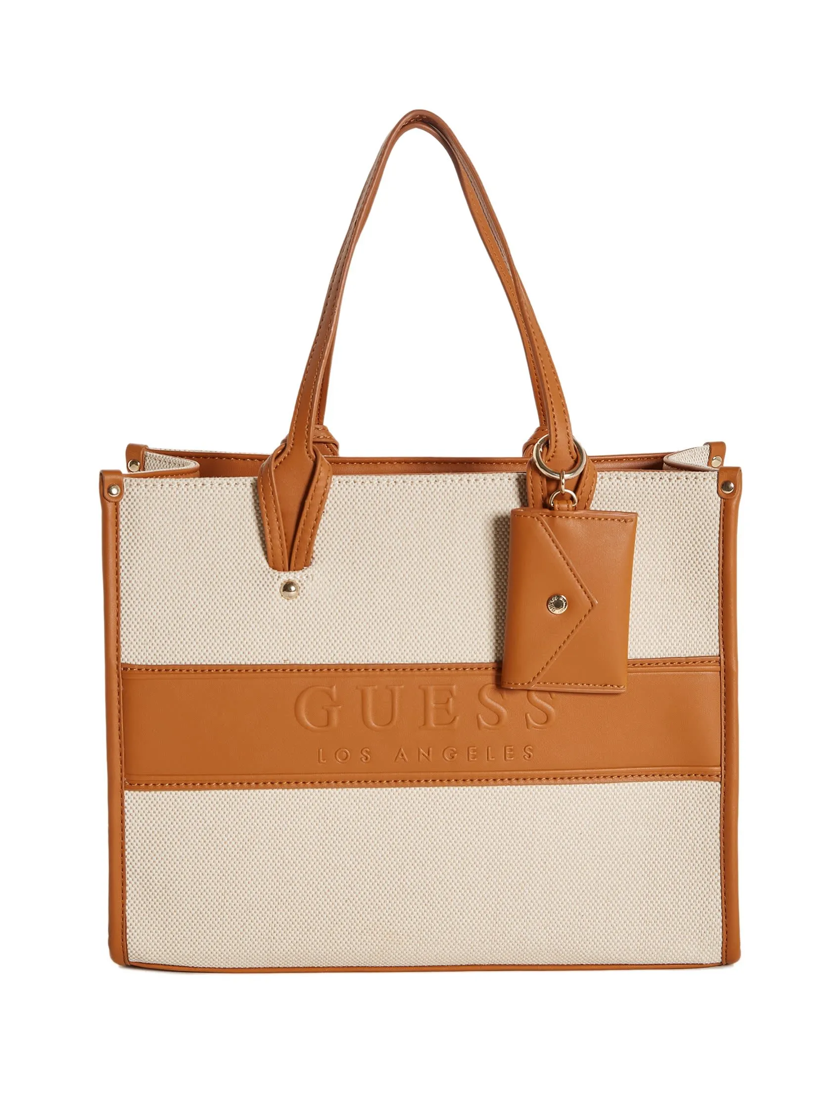 Maya Color-Block Canvas Tote