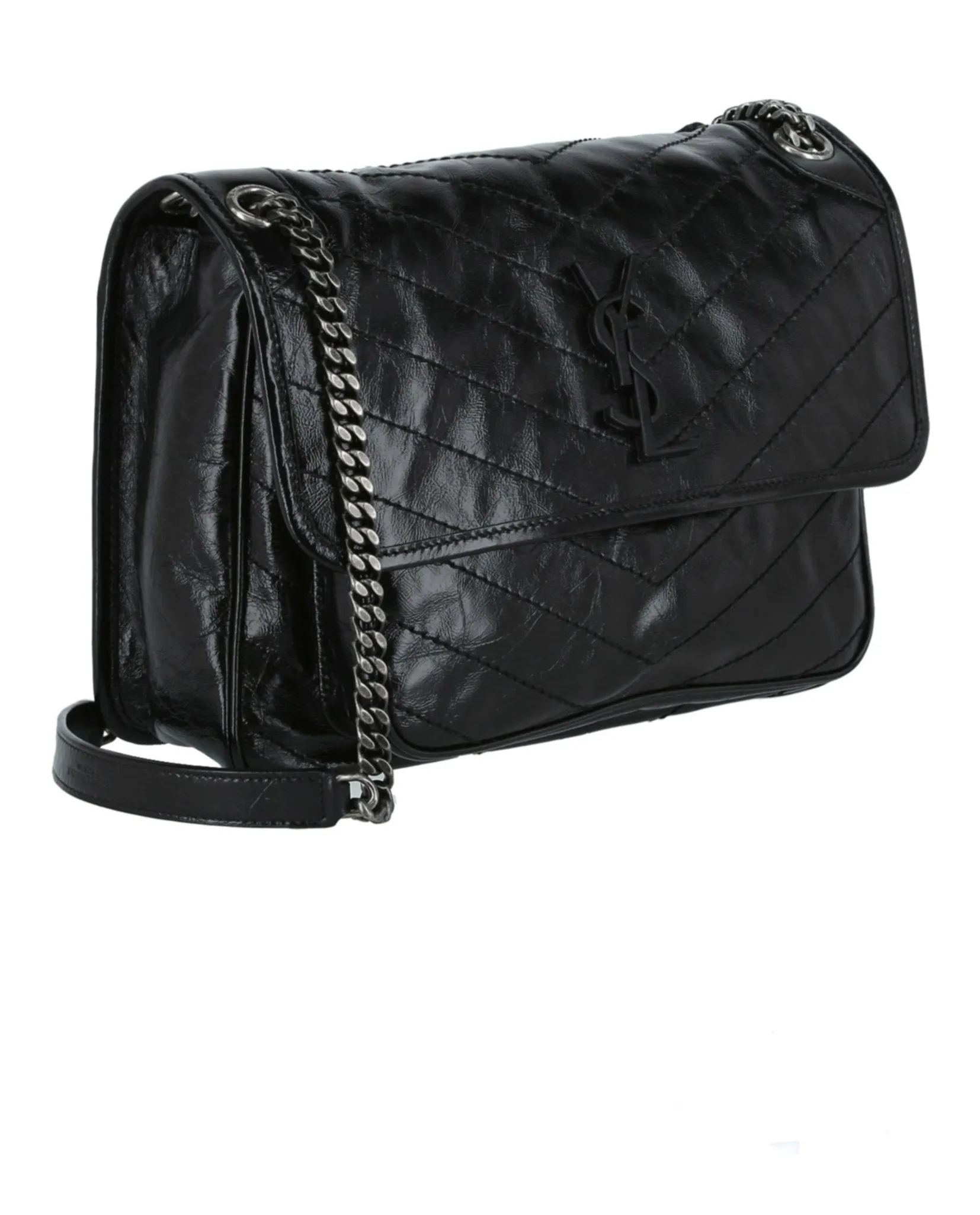 Medium Niki Leather Shoulder Bag
