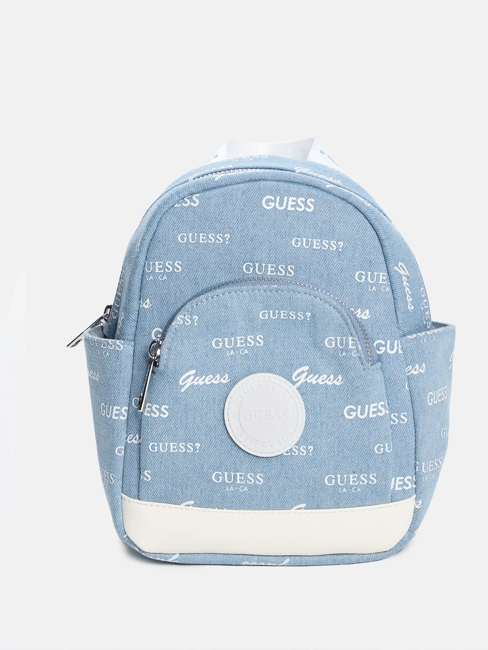 Mini Denim Backpack
