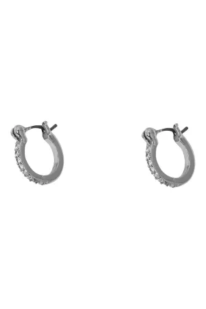 Mini Hoop Earrings - Silver