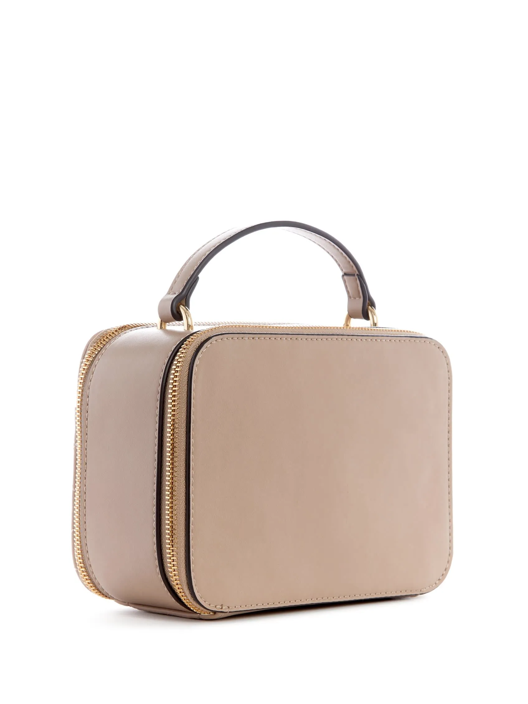 Mirabelli Quilted Mini Double Zip Crossbody