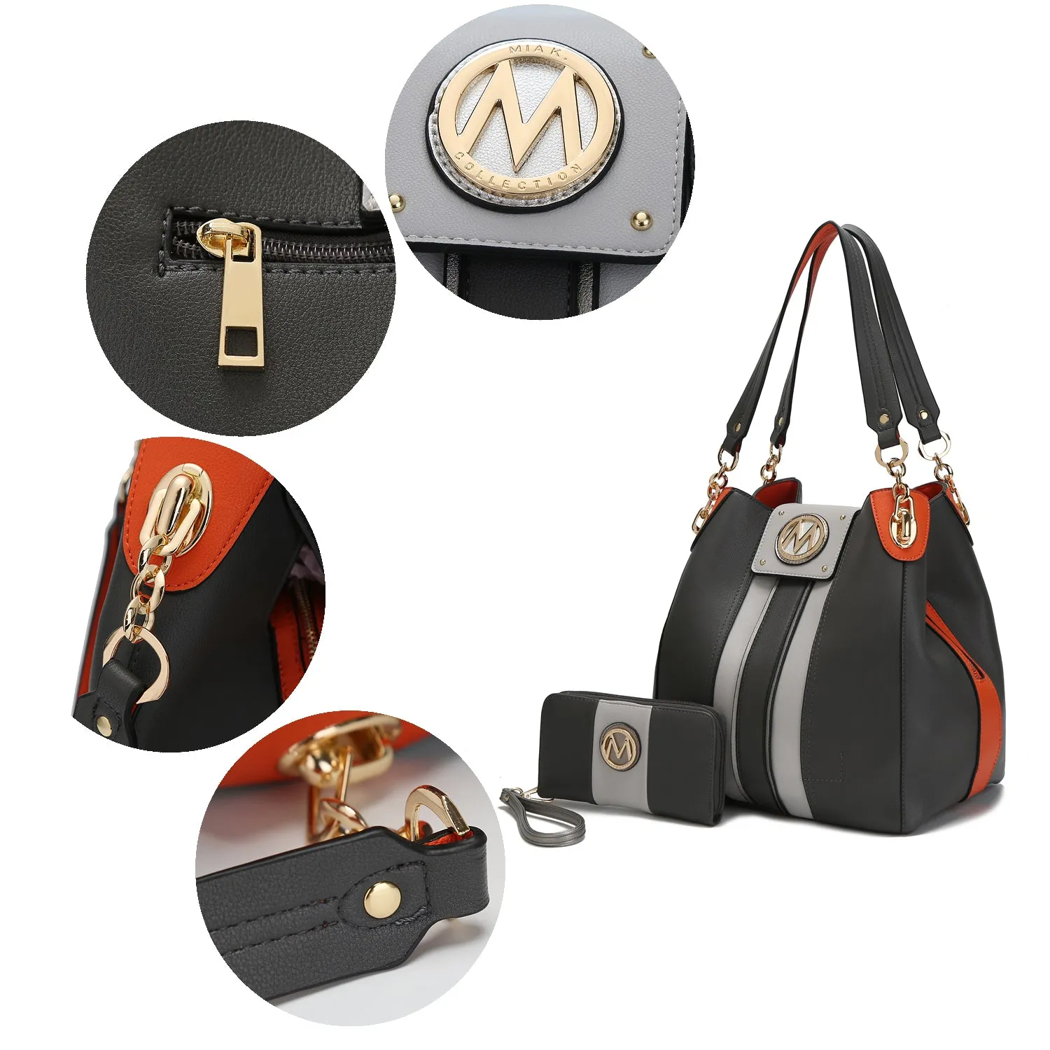 Mirtha Hobo Handbag for Women's wit Wallet