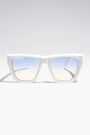 Mischa Sunglasses - White