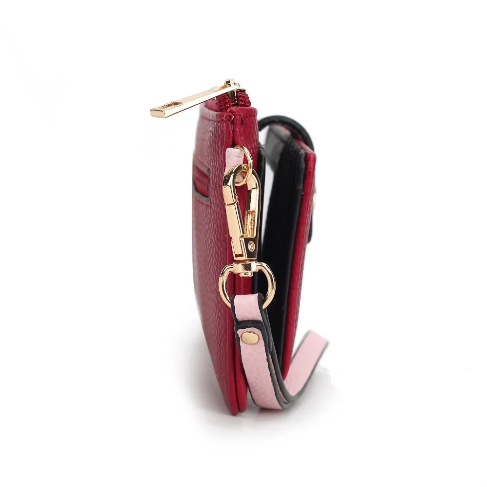 MKF Collection Olympe Vegan Leather Women’s Wristlet Wallet by Mia K