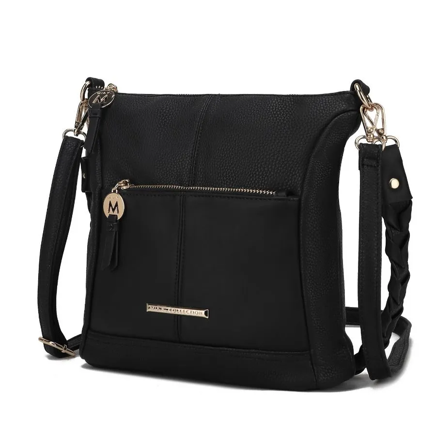 Nala Vegan Color-block Leather Women’s Shoulder Bag