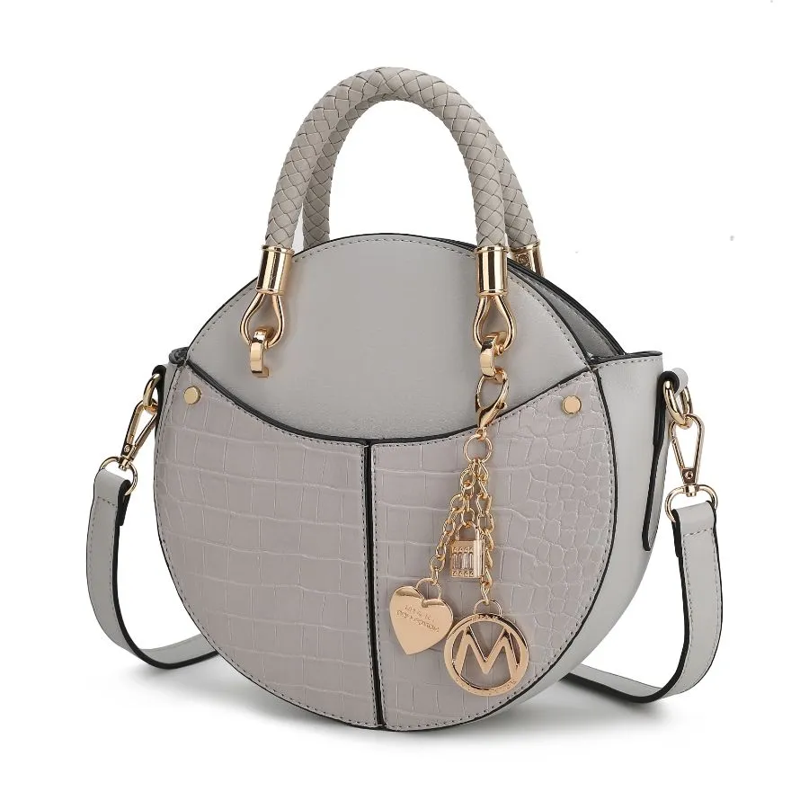 Nobella Croco Crossbody Handbag for Women's