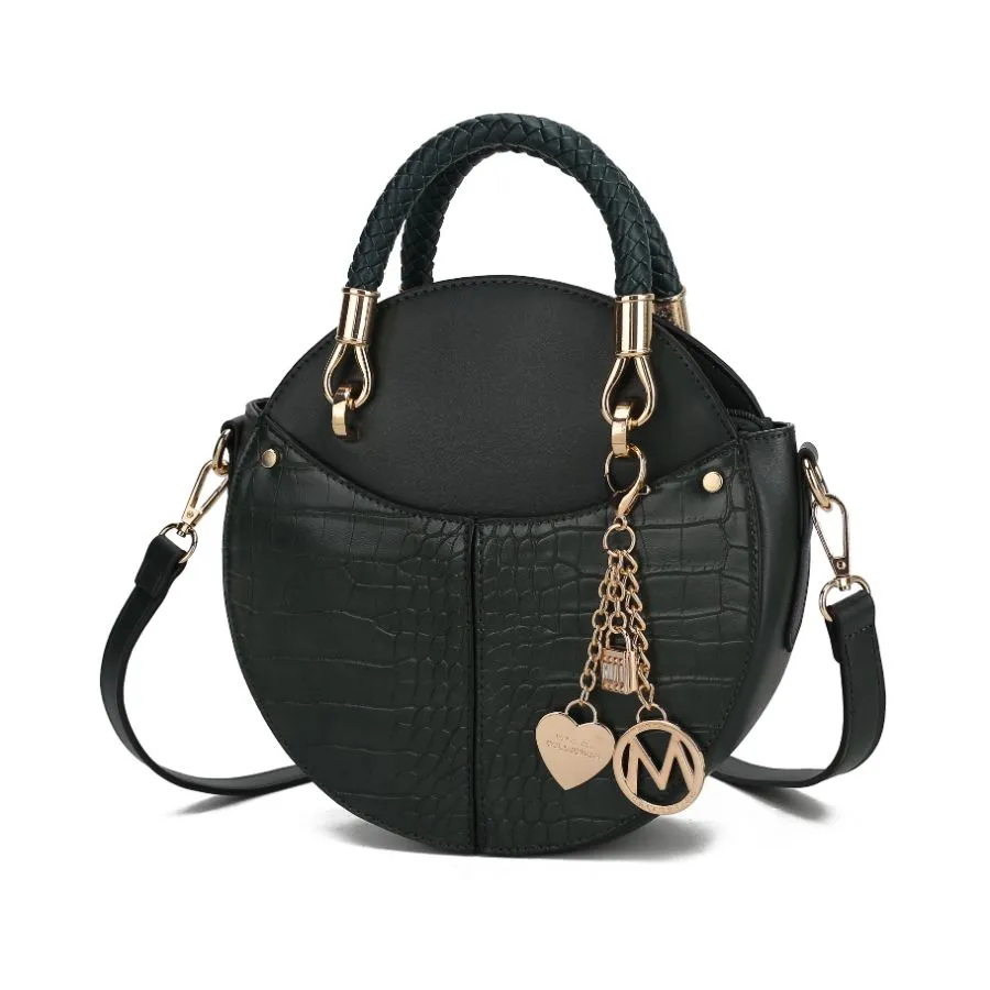 Nobella Croco Crossbody Handbag for Women's
