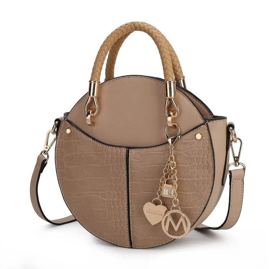 Nobella Croco Crossbody Handbag for Women's