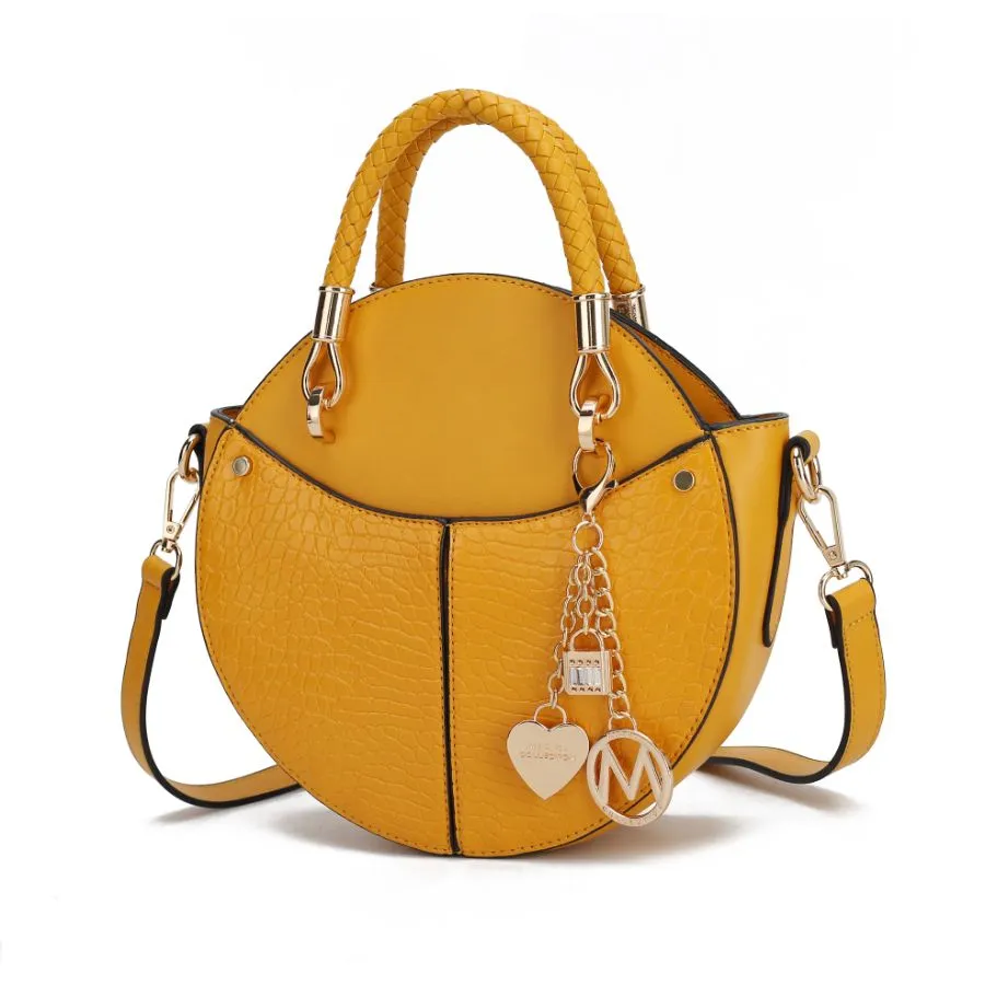 Nobella Croco Crossbody Handbag for Women's
