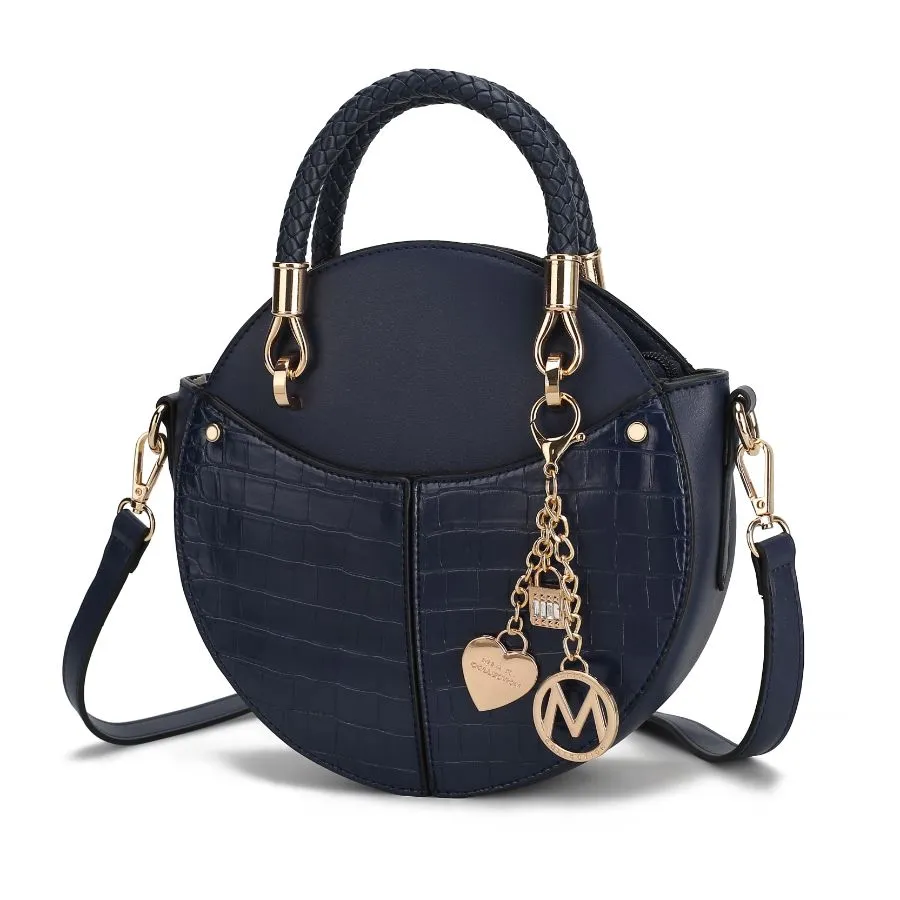 Nobella Croco Crossbody Handbag for Women's