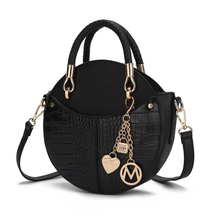 Nobella Croco Crossbody Handbag for Women's