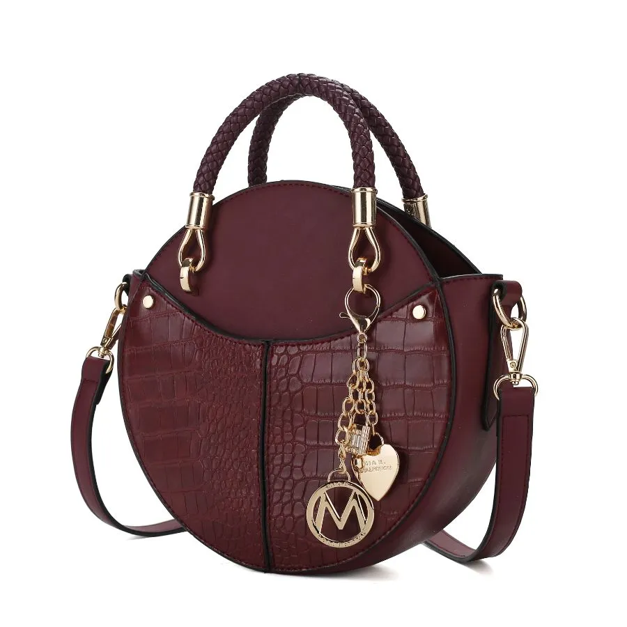Nobella Croco Crossbody Handbag for Women's