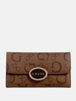 Nory Enlarged Logo Slim Clutch