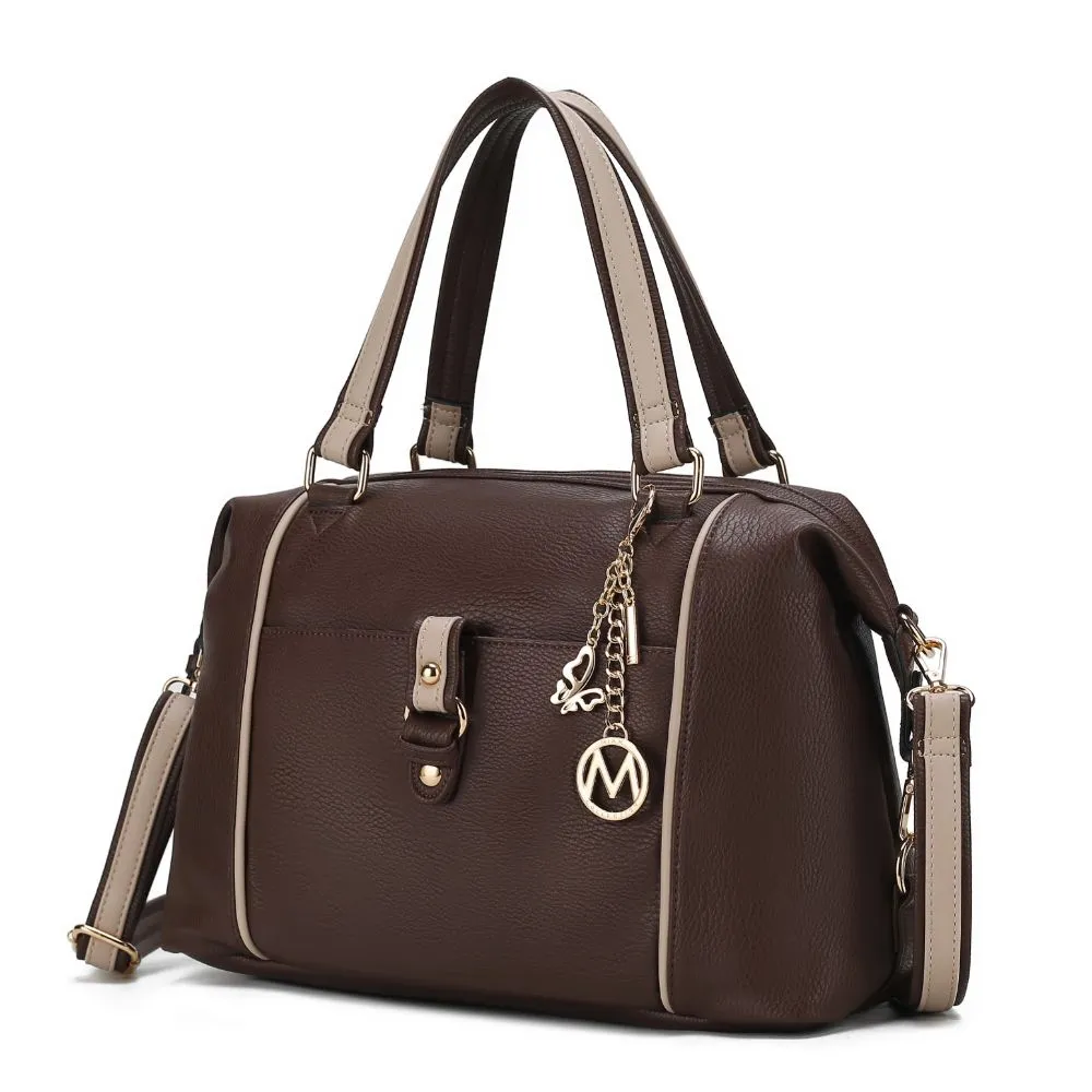 Opal Vegan Leather Medium Weekender Handbag for Women