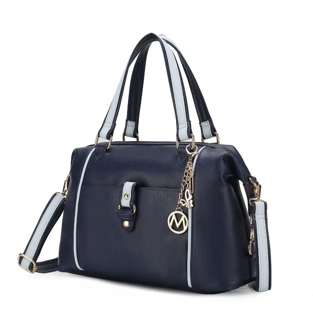 Opal Vegan Leather Medium Weekender Handbag for Women