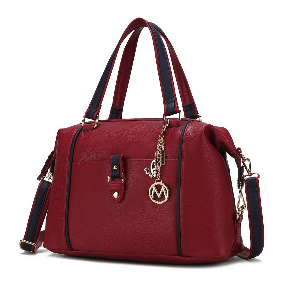 Opal Vegan Leather Medium Weekender Handbag for Women