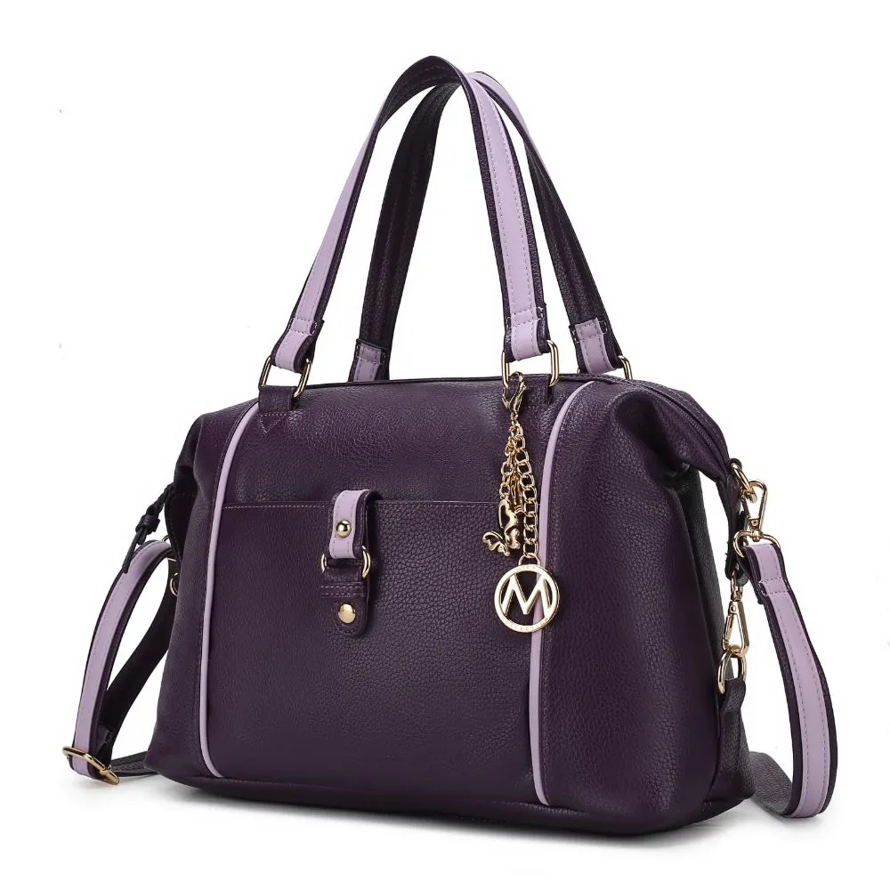 Opal Vegan Leather Medium Weekender Handbag for Women
