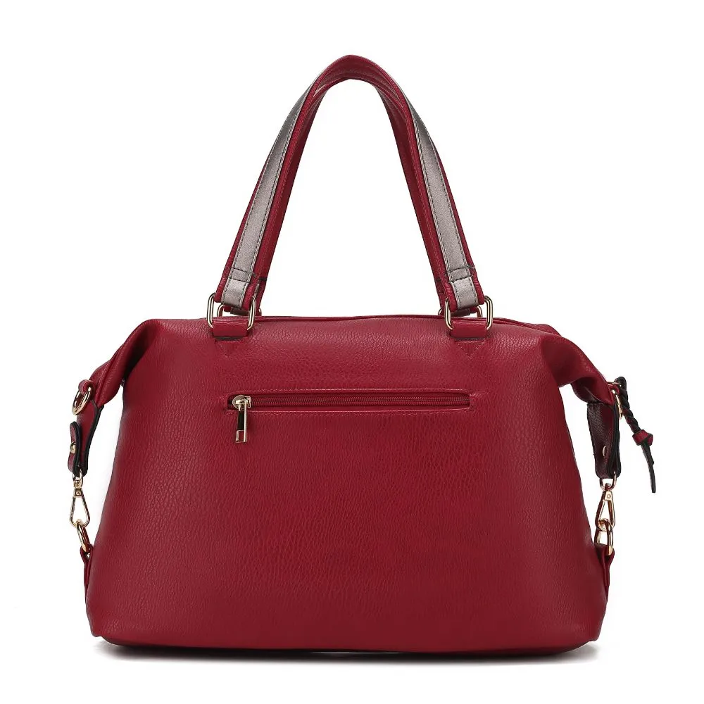 Opal Vegan Leather Medium Weekender Handbag for Women