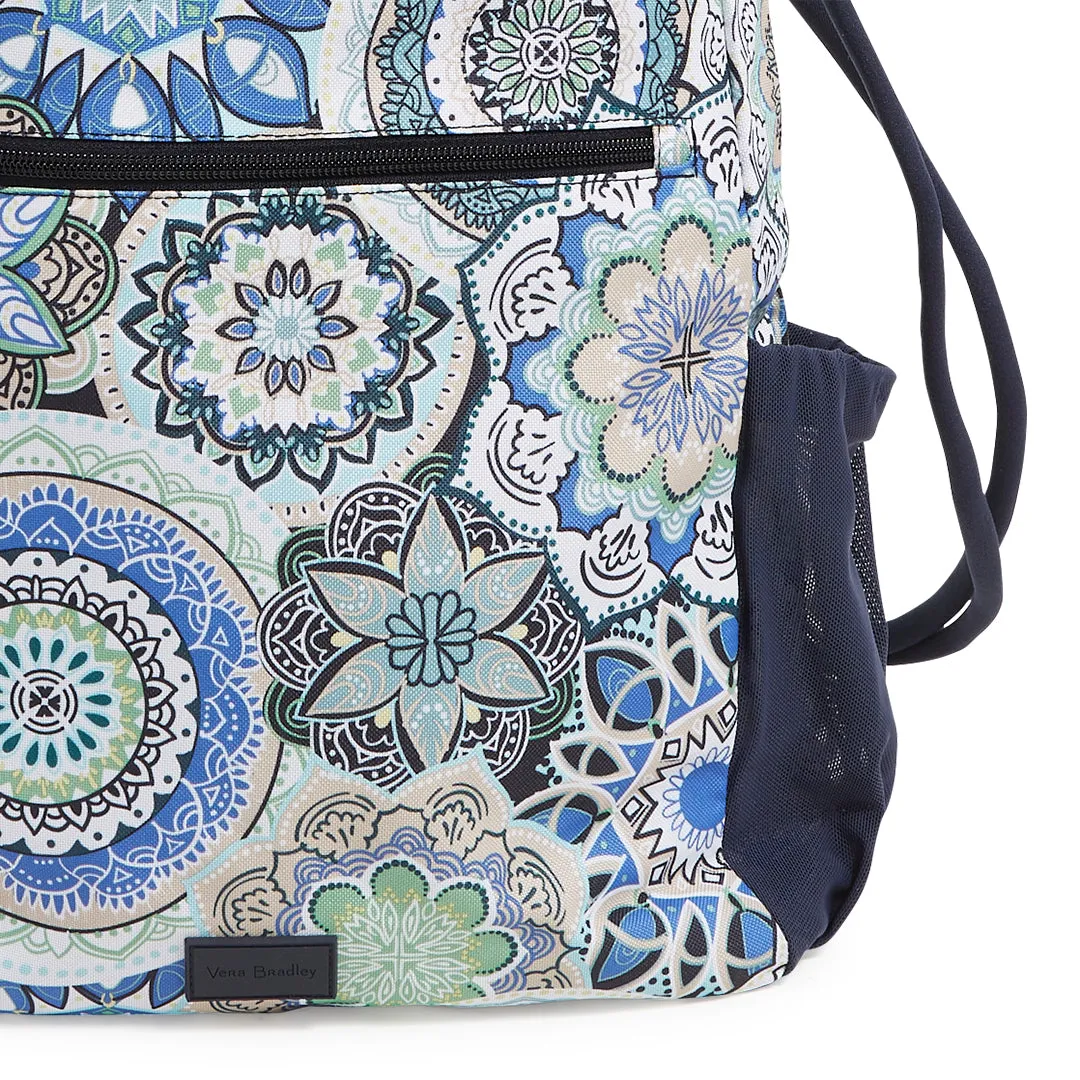 Outlet Lighten Up Deluxe Drawstring Backpack