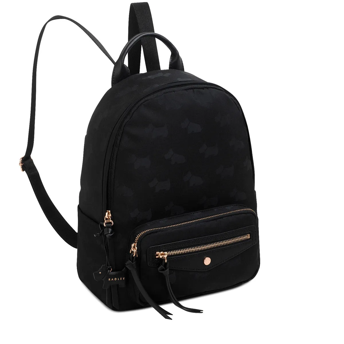 Radley Jacquard - Medium Zip Top Backpack