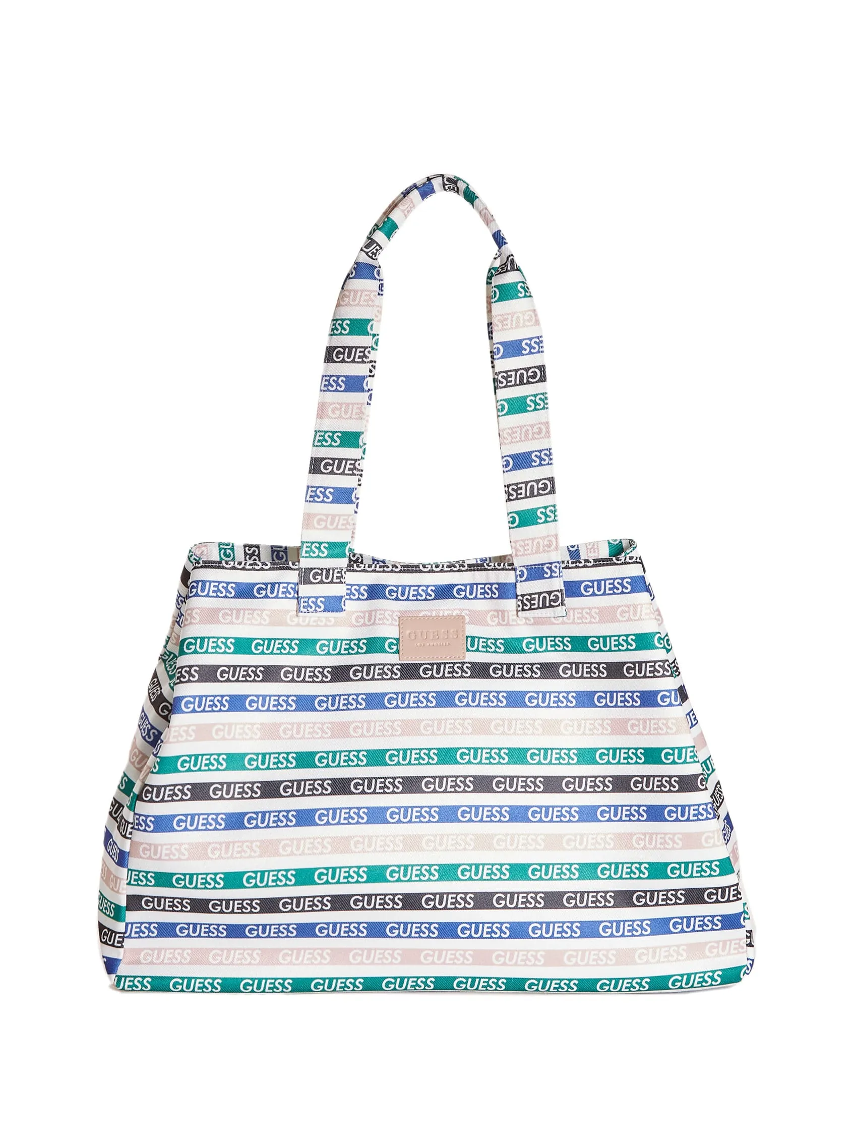 Rainbow Logo Canvas Tote