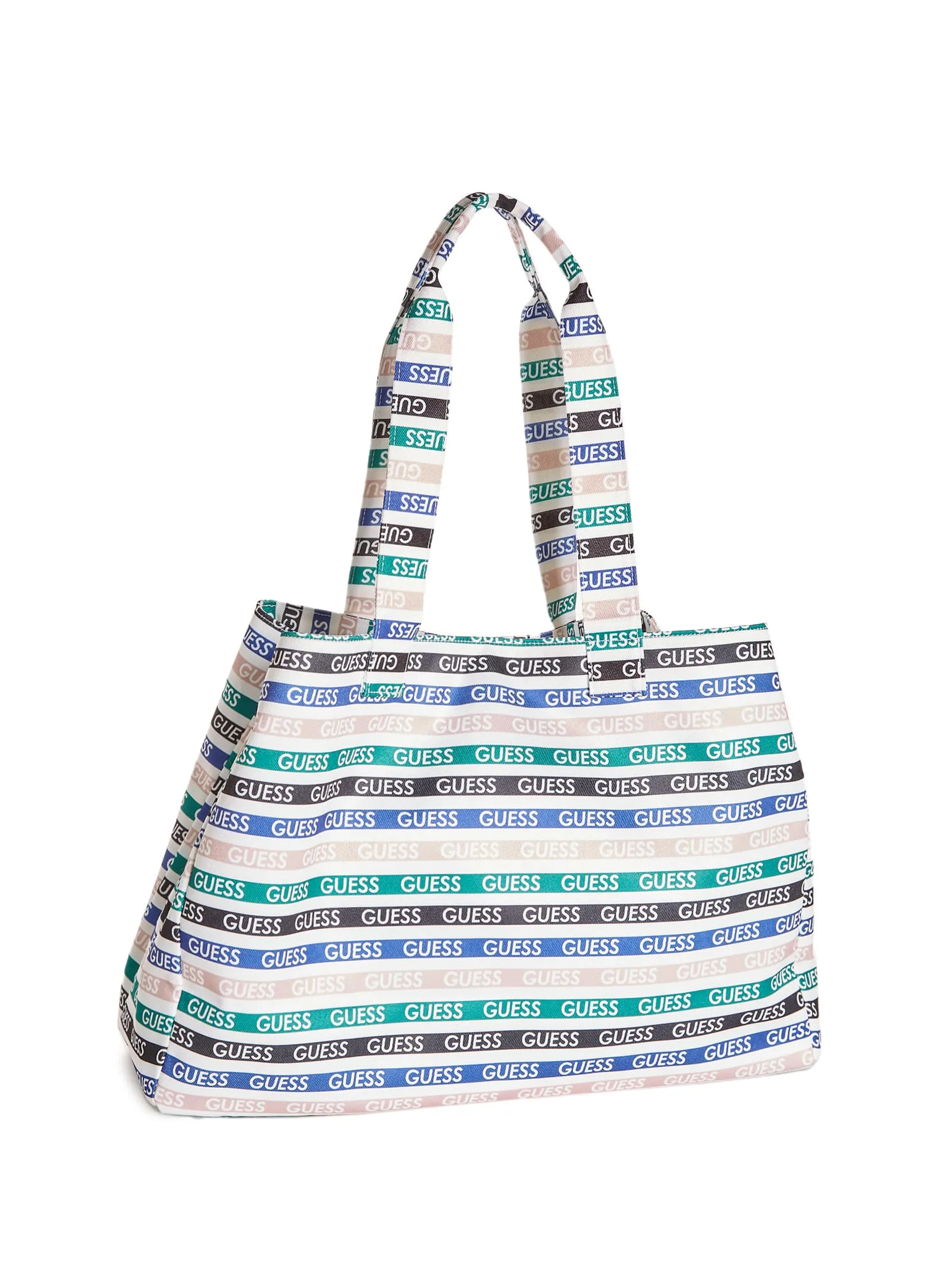 Rainbow Logo Canvas Tote