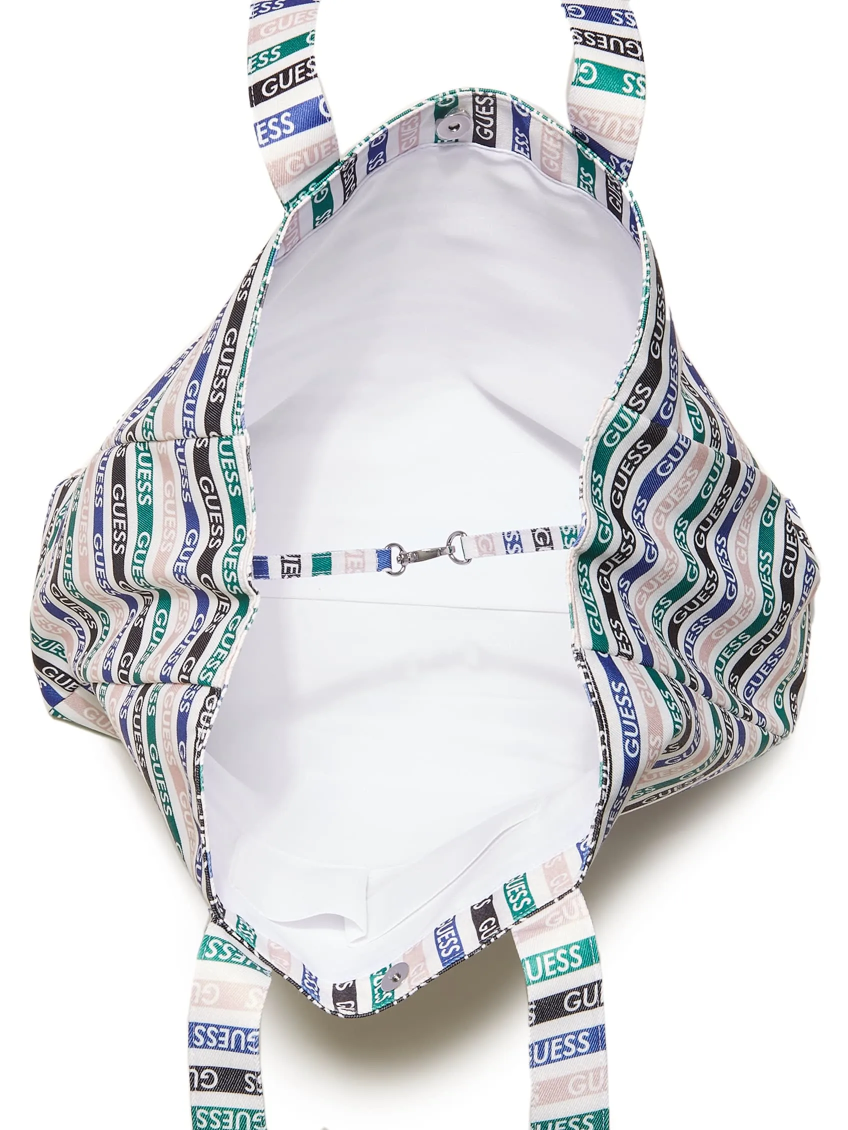 Rainbow Logo Canvas Tote