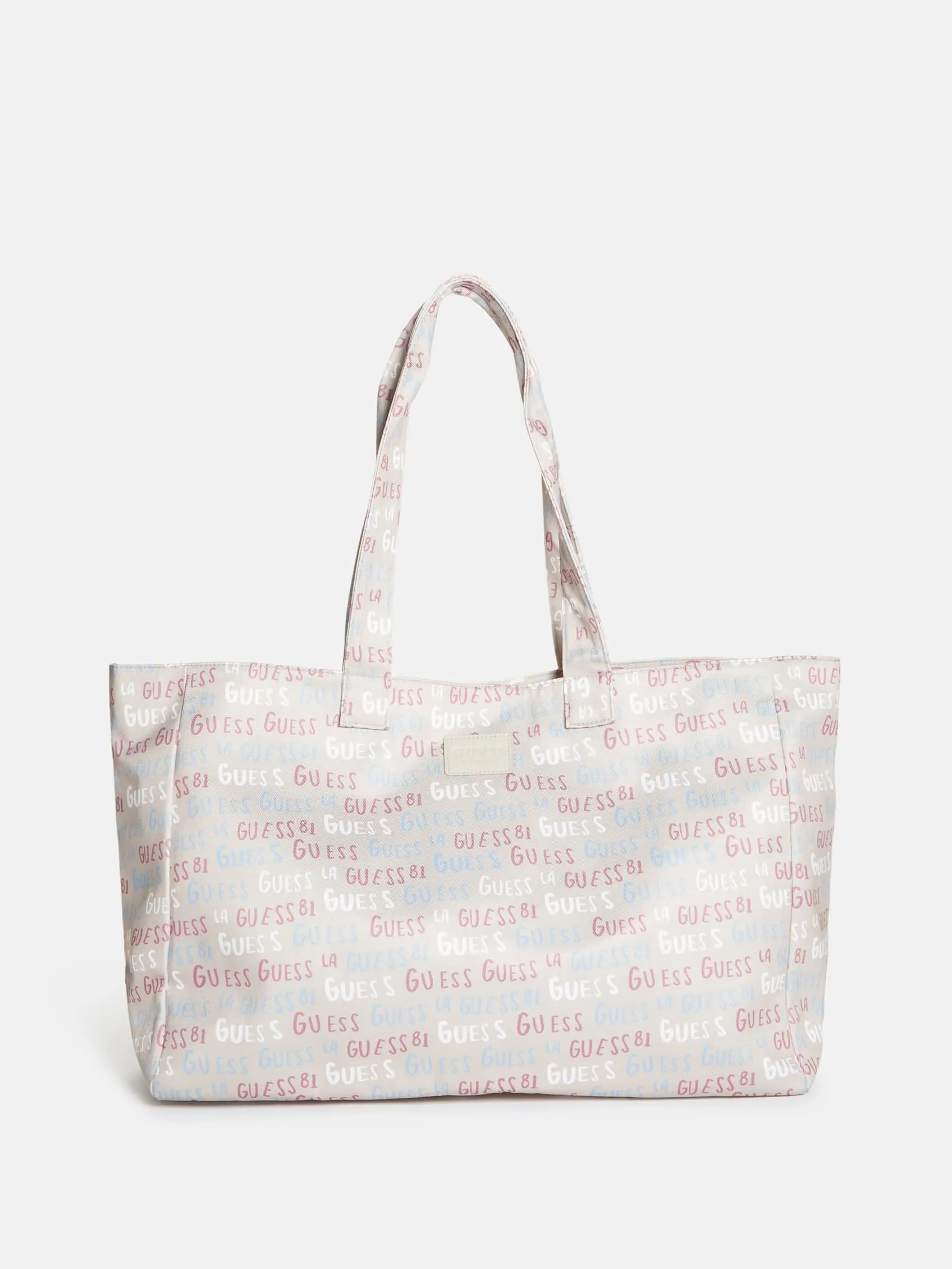 Rainbow Logo Canvas Tote