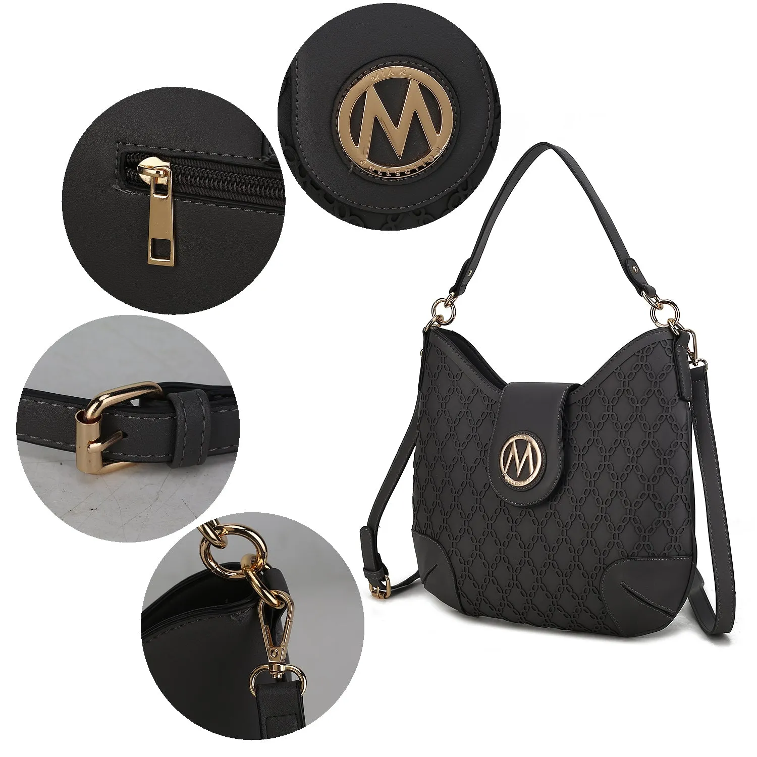 Reed Shoulder Bag with Wallet - 2pieces