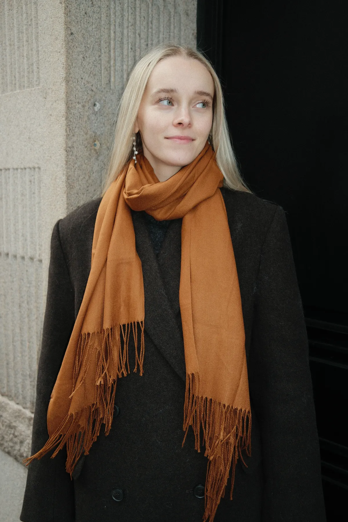 Scarf - Brown