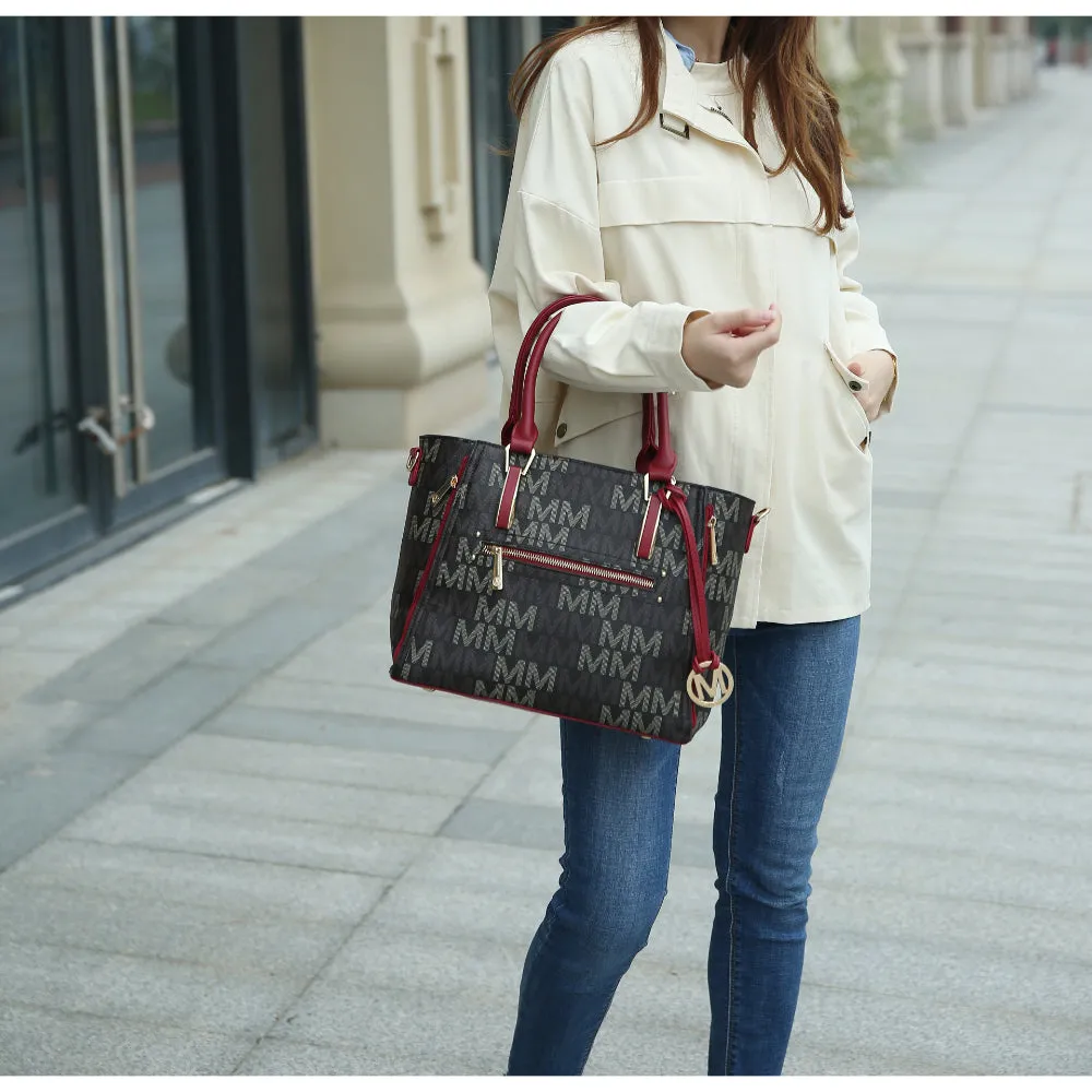 Siena M Signature Tote Handbag