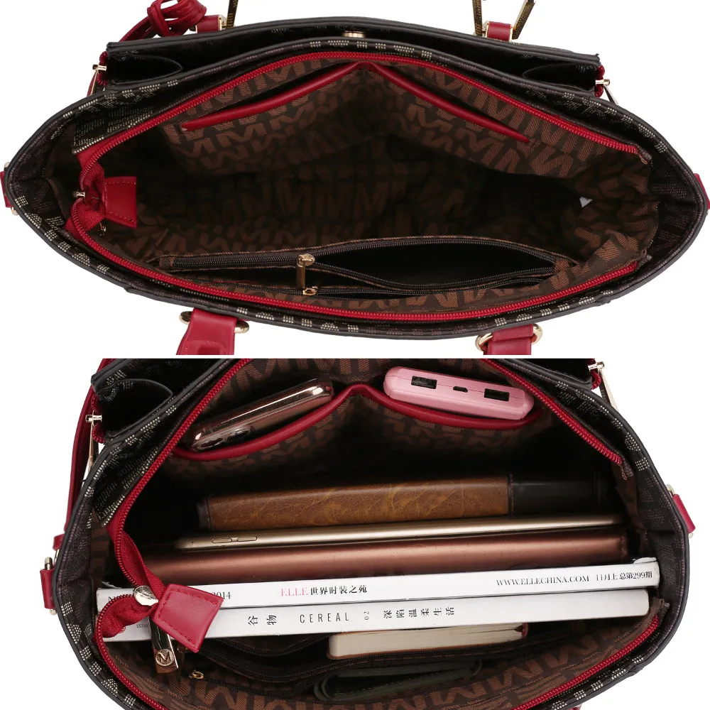 Siena M Signature Tote Handbag