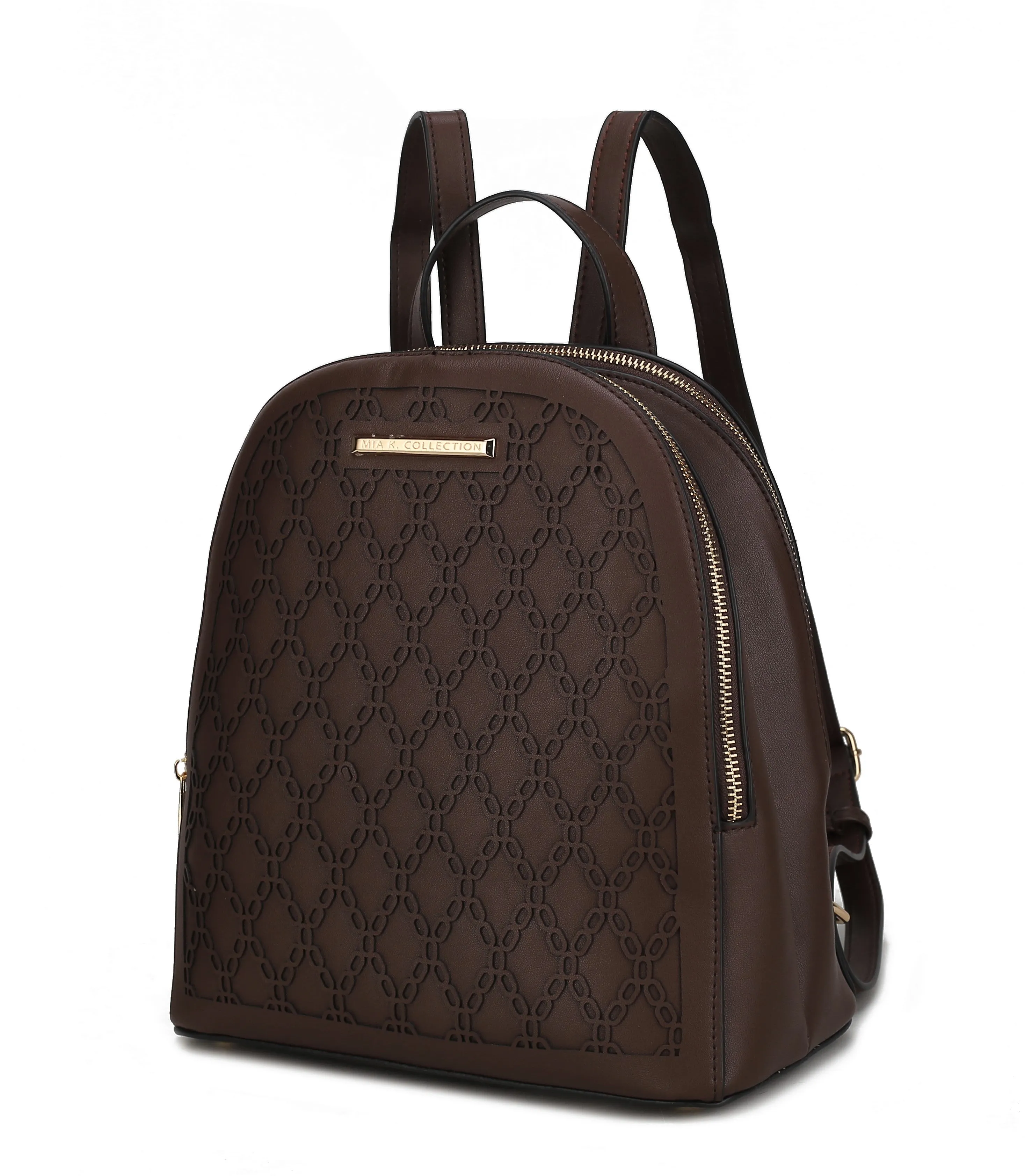 Sloane Vegan Leather Multi compartment Backpack
