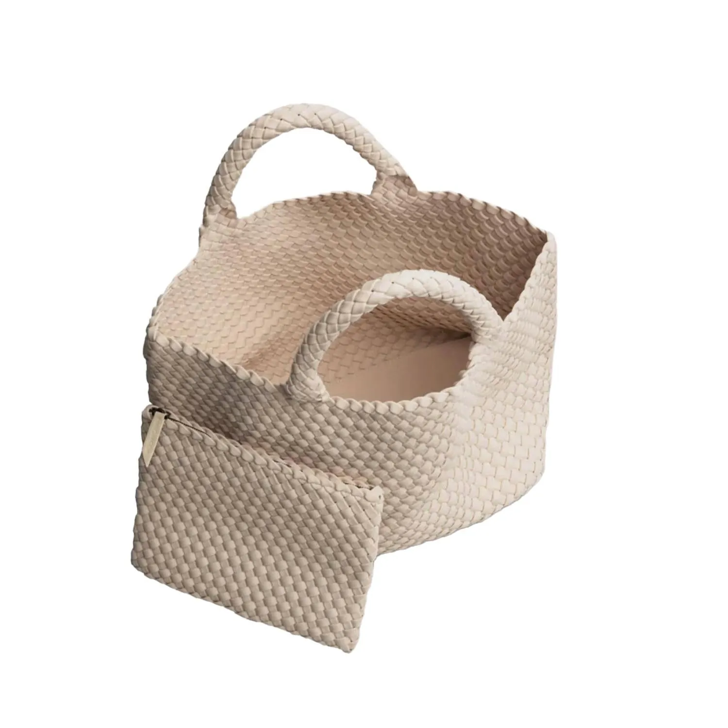 St Barths Medium Tote In Ecru