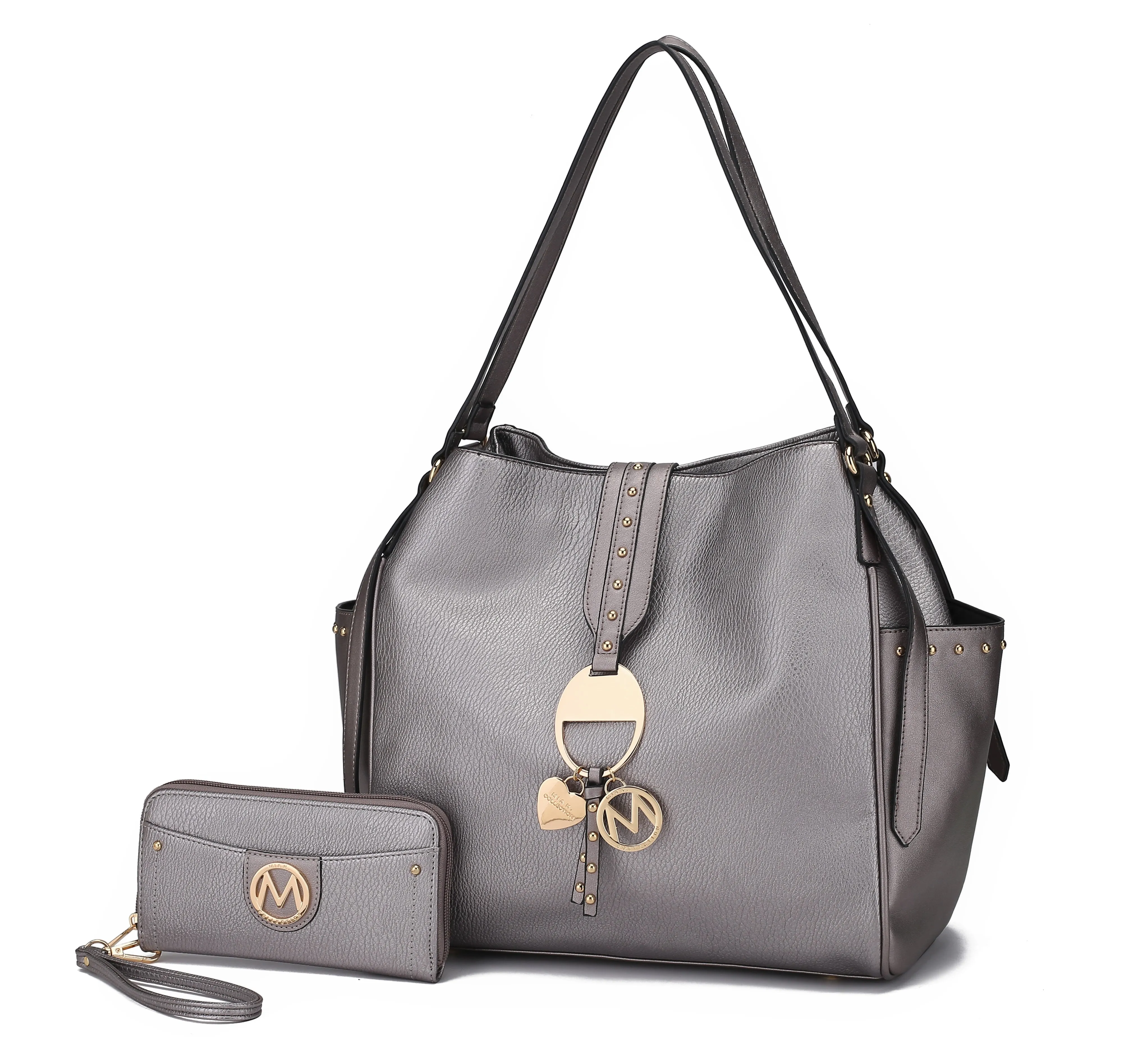 Stellini Hobo Handbag with wristlet