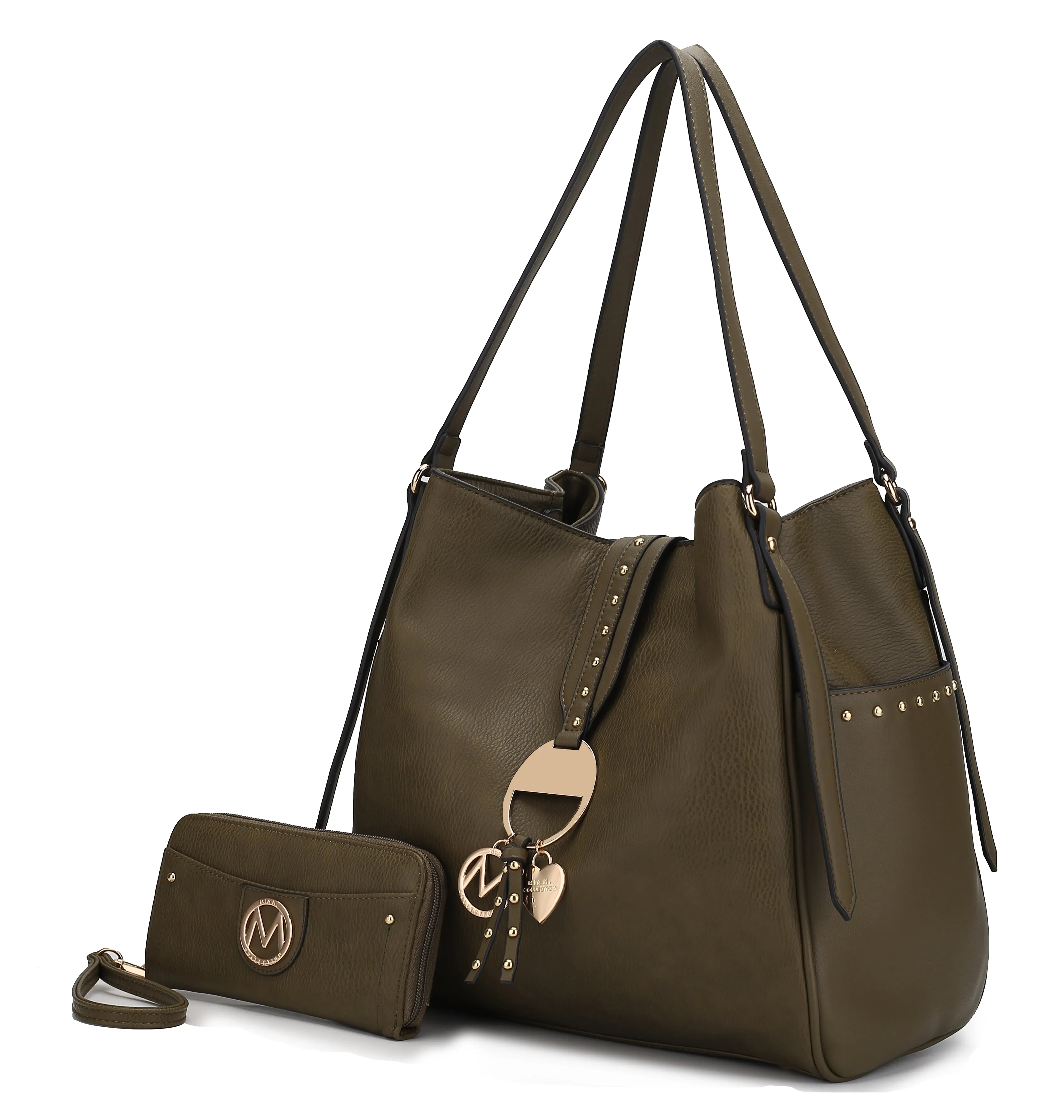 Stellini Hobo Handbag with wristlet
